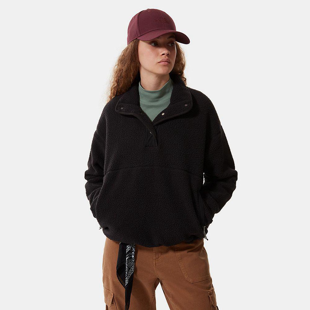 The North Face Cragmont Γυναικεια Μπουφάν Fleece - Μαυρα (DCER57490)